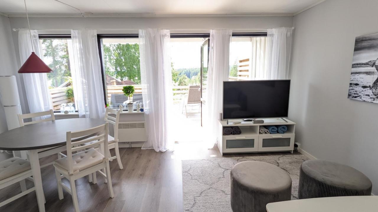 Raemsbyns Fritidsby Apartment Ramshyttan Bagian luar foto
